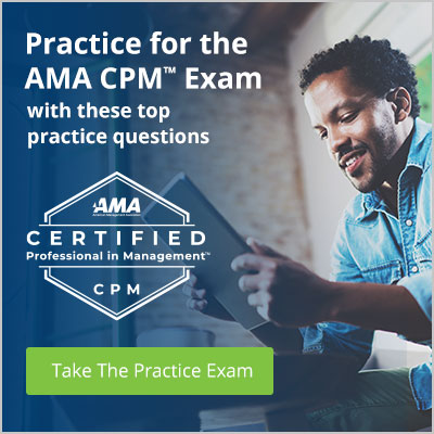 Practice for the AMA CPM Exam with these top practice questions